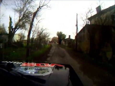 Rallye du medoc 2010 ES5 MILOSAVLJEVIC / VINCENT R11 Turbo