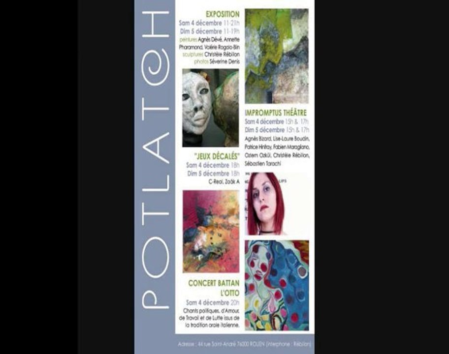 Jeu décalé -- Errances 1 (Week-end Potlatch -- 05/12/10)