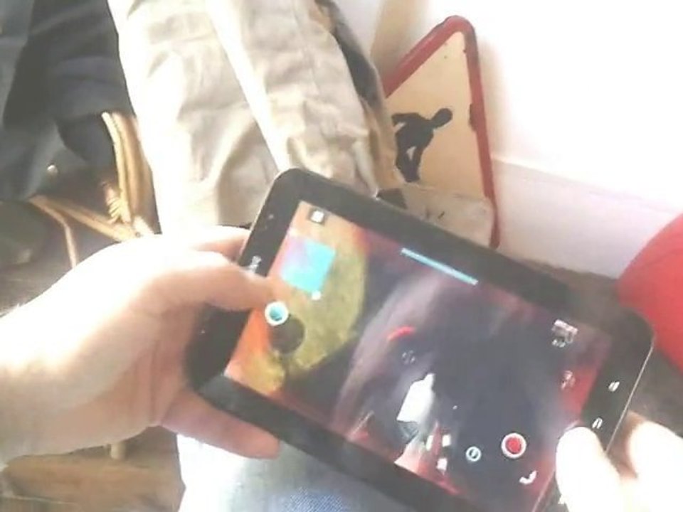 Test Appli Jeux Gameloft et Plyce sur Samsung TAB