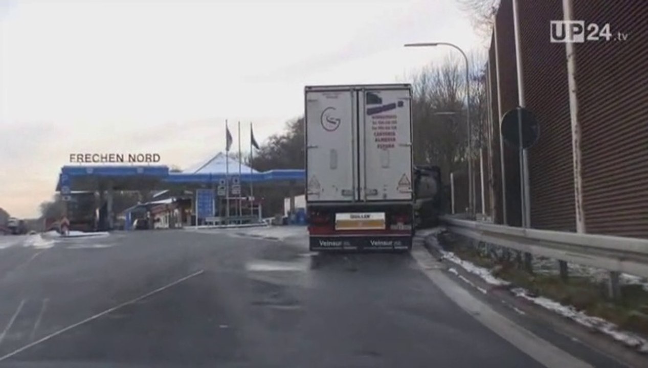 UP24.TV Achtung: Lkw verstopfen Autobahn-Rastplätze (DE)