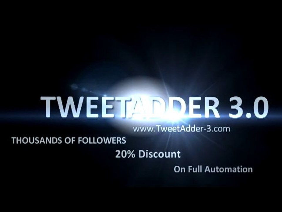 Tweet Adder | GET MORE TWITTER FOLLOWERS