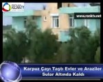 Karpuz Çayı Taştı Evler ve Araziler Sular Altında Kaldı