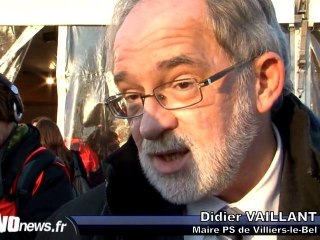 Jean-Paul Huchon lance la Tangentielle Nord