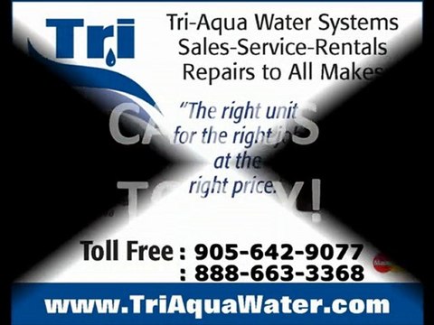 Water Softeners Stouffville|905-642-9077|TRI-AQUA WATER