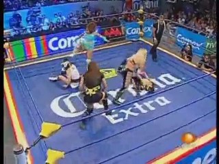 Jennifer Blake, Kayuga, Oyuki vs Cinthia Moreno, Fabi, Mari