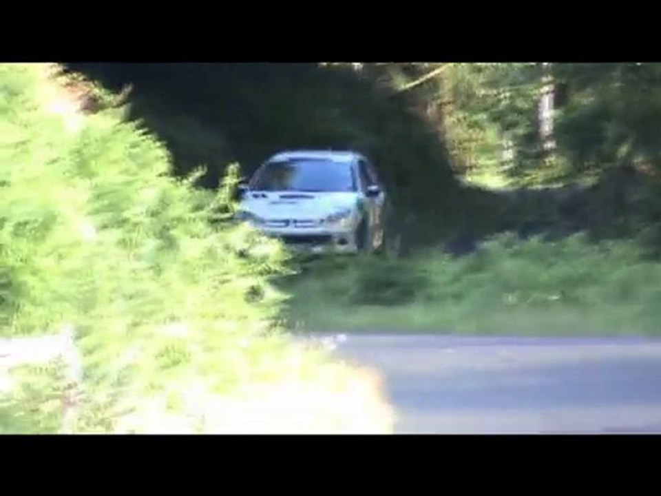 rallye de la fourmes 2010 Stéphane LANDON