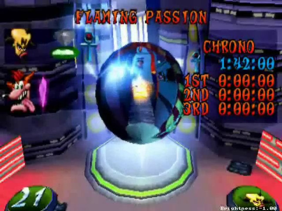Test Crash Bandicoot 3 Warped bonus maladif 1/3