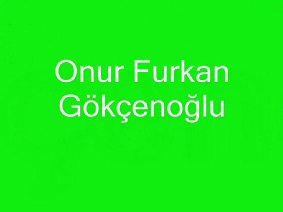 Onur Furkan Gökçenoğlu