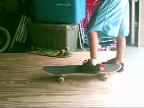 Cool skateboarding kids