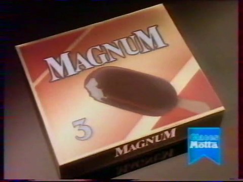 Publicité Magnum Glaces Motta 1994