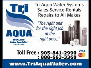 Water Treatment Newmarket|905-841-2990|TRI AQUA