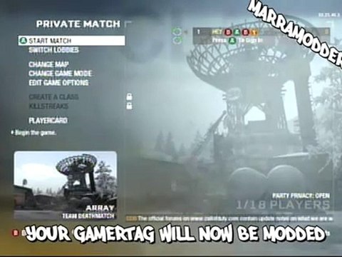 Black Ops _ How To Mod GamerTag Online PC Xbox 360 PS3