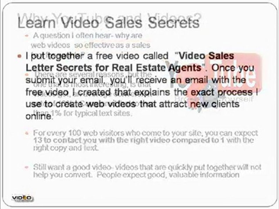 Video Internet Marketing