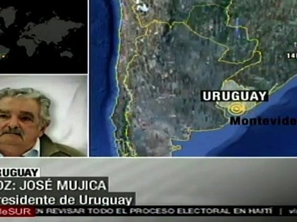 Mujica declarará emergencia sanitaria en Uruguay