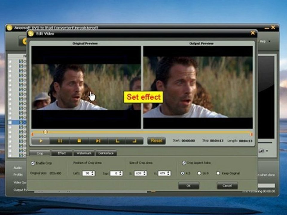 How to convert DVD for iPad MP4 with Aneesoft DVD to iPad co