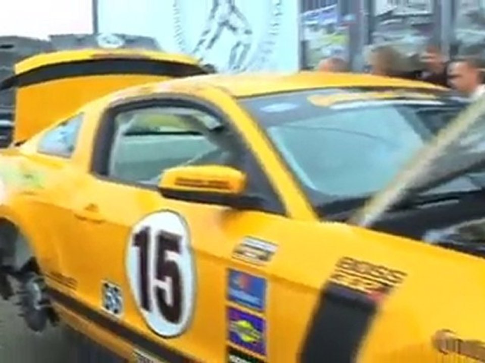 Mustang BOSS R1 at Mid-Ohio Raceway