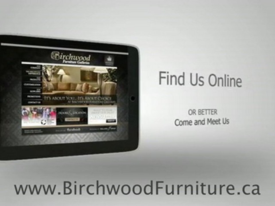 Calgary Furniture Store offers Custom Furniture