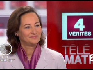 Ségolène Royal : "Comment peut-on vivre avec 1073€ par mois"