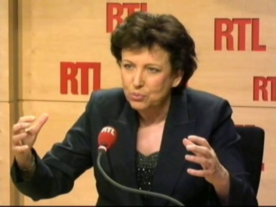 Roselyne Bachelot, ministre des Solidarités et de la Cohés