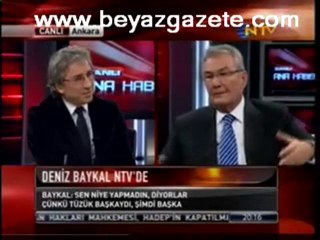 Deniz Baykal NTV Can Dündar Röportajı HABERYAZAN.