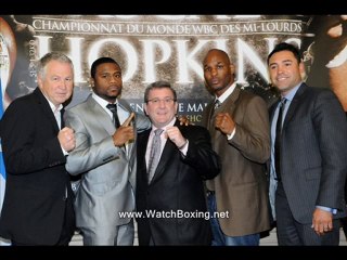 watch Jean Pascal vs Bernard Hopkins online live Dec 18th