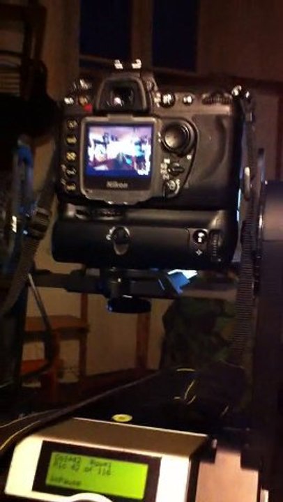 Tête panoramique Gigapan Epic Pro en action