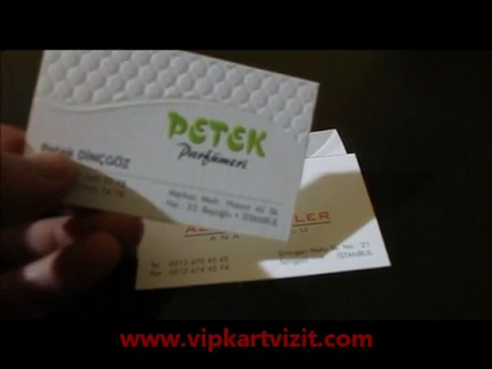 VipKartvizit.com | Online Matbaa (Gofreli Kartvizit)