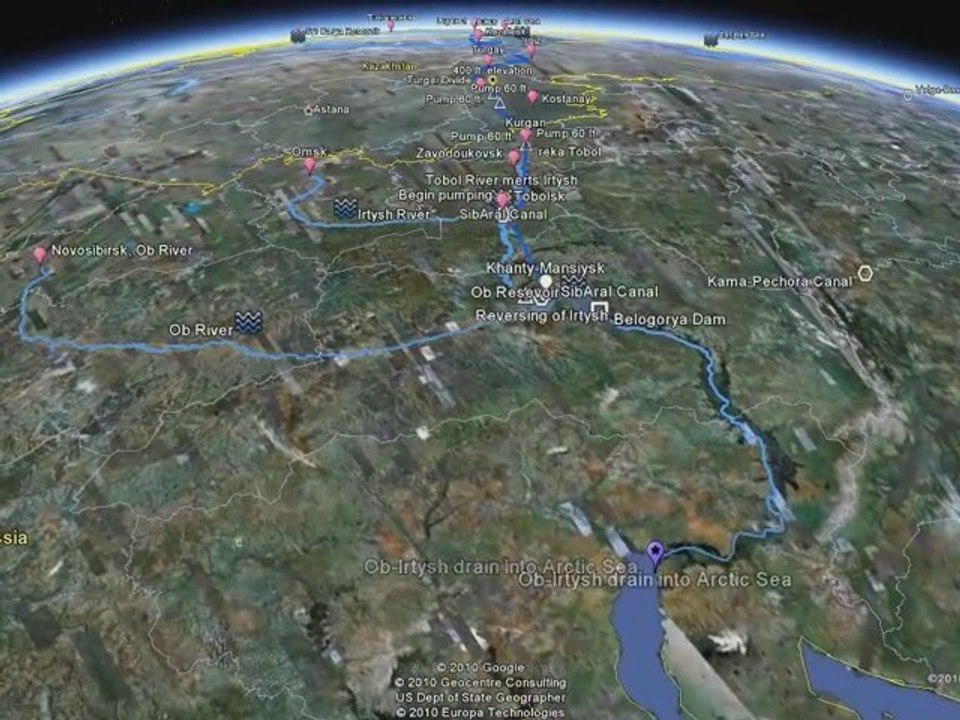 World landbridge (8) - the aral sea project