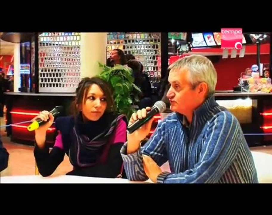 Interview des responsables de l'association SAKADO au Méga CGR de Narbonne