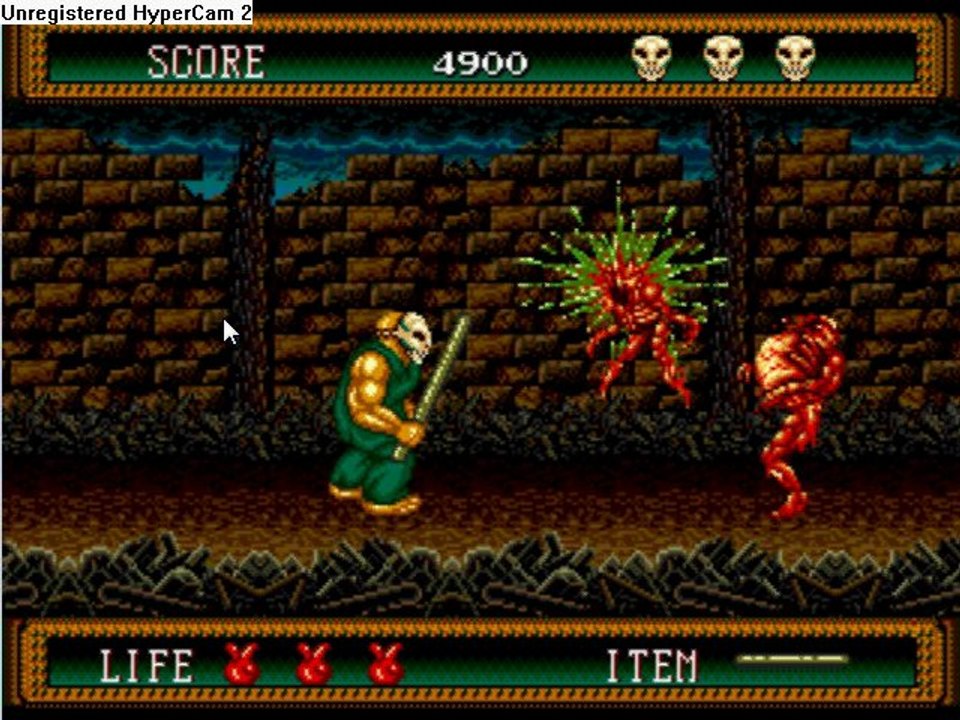Splatterhouse 2: Premier niveau