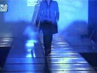 Actress and singer Mansi Scott walks the ramp