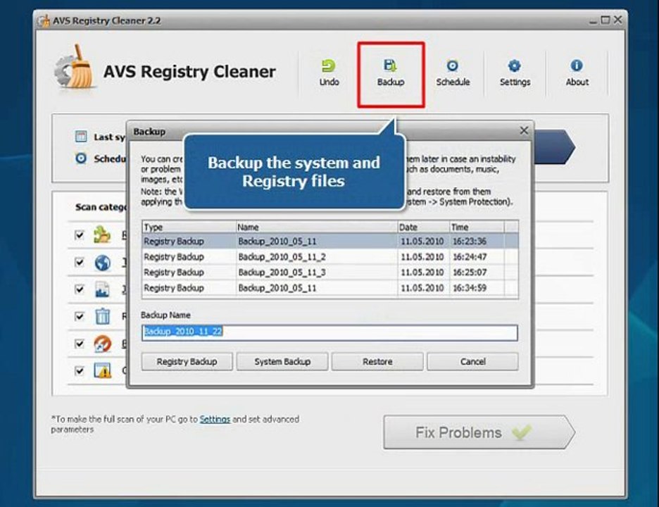 AVS Registry Cleaner