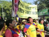 Visite de Wen Jiabao en Inde: manifestation de Tibétains en exil