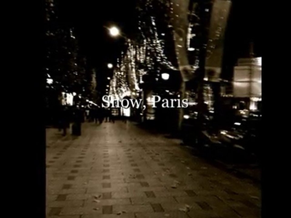 Snowy Paris