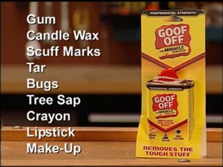 Goof Off Professional Cleaning Products Stain Removal Video