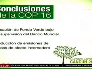 Acuerdo de Cancún, muestra avances moderados sobre Copenhague