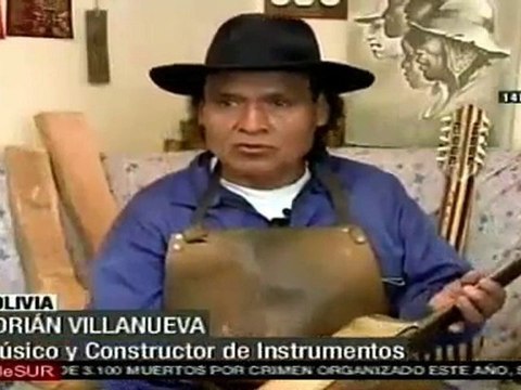 Artistas producen instrumentos con materiales reciclados