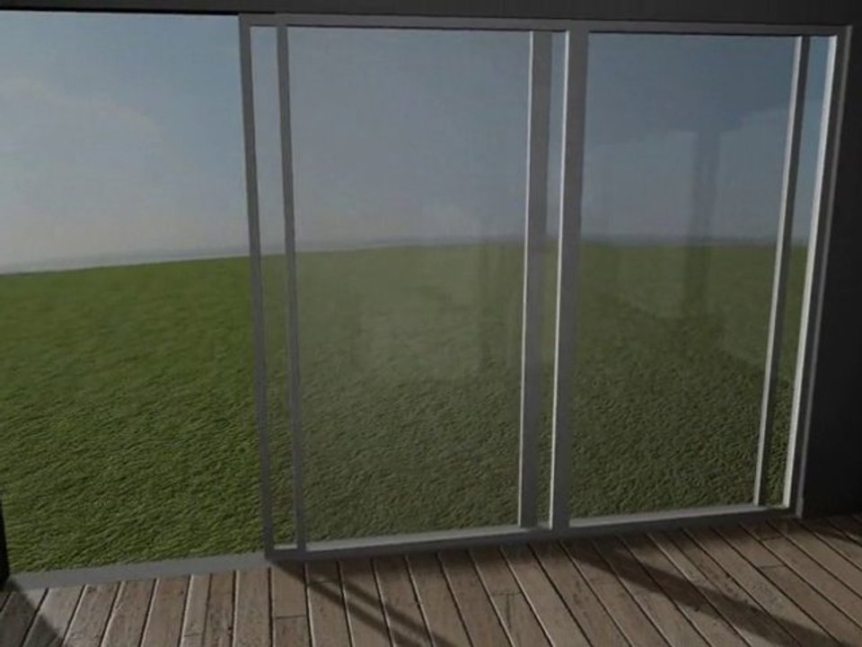 Baies vitrées fenêtre coulissante