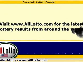 Powerball Lottery Drawing Results for Dec. 15, 2010