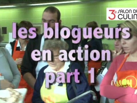 Salon du blog culinaire 3 : les blogueurs cuisinent