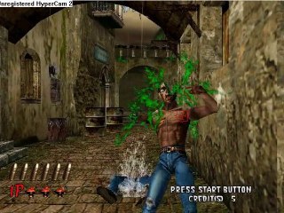 The house of the dead 2 en bullet time: c'est lent