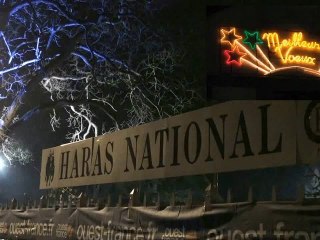 Le marché de Noël à Lamballe, nocturne...