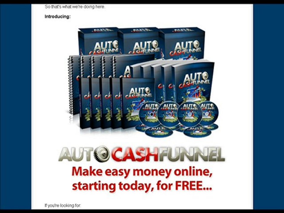 Auto Cash Funnel