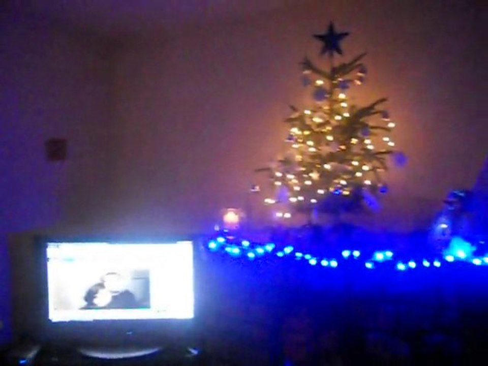 Des lumières pour le père noël