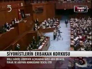 Siyonistlerin Erbakan Korkusu