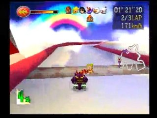 チョコボレーシング Chocobo Racing　バハムートGP　1回目 20101216