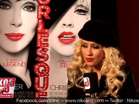 Interview de Christina Aguilera dans le 69 de NRJ (partie 1)