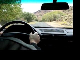 E32 BMW 740iL drove aggressively with little braking