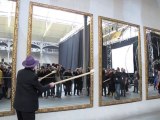 Pistoletto et les 22 miroirs au 104