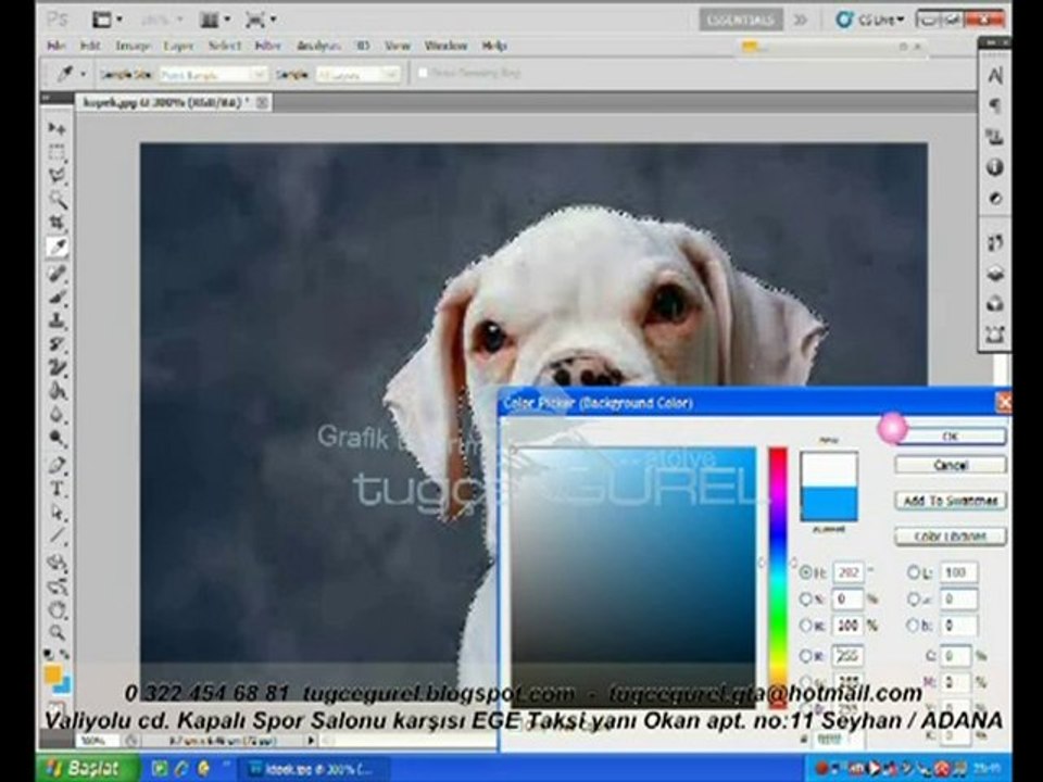 Tuğçe GÜREL Photoshop Dersi Tutorial  12